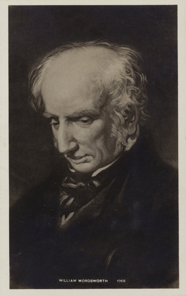 William Wordsworth (1770-1850), Engels dichter (litho) door English School