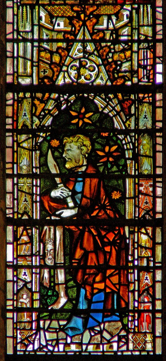 Raam c6 met St. Bartholomeus door English School