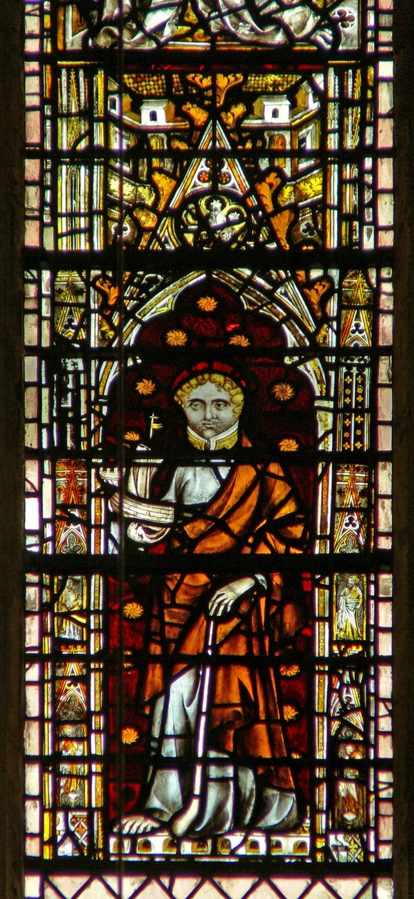 Raam c7 met St. Judas door English School