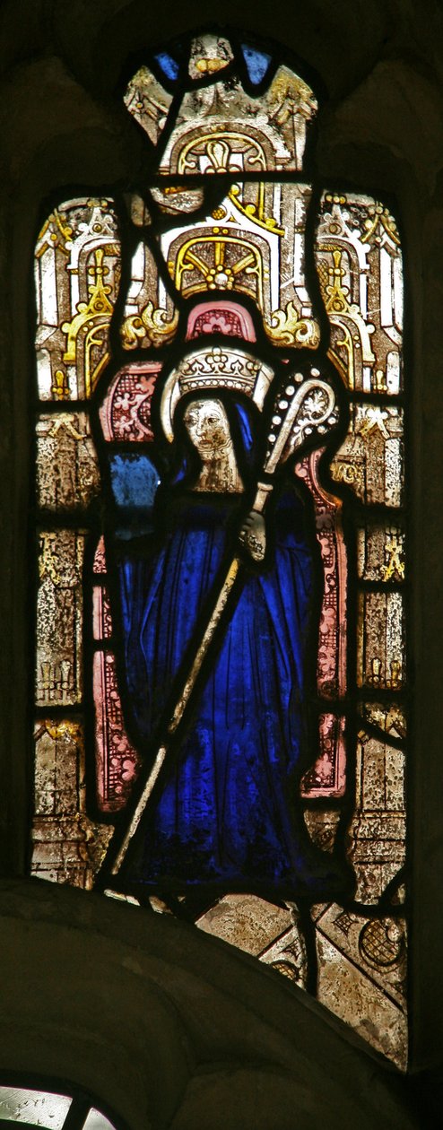 Raam s7 met St. Etheldreda? door English School