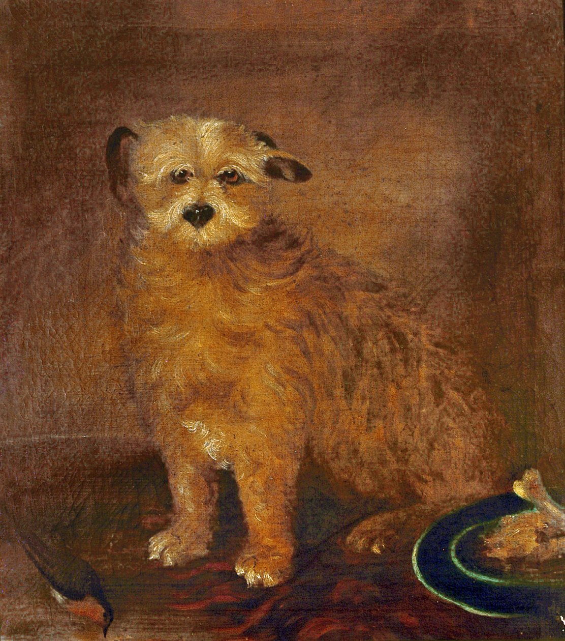 Wordsworths hond, Pepper, ca. 1806-20 door English School