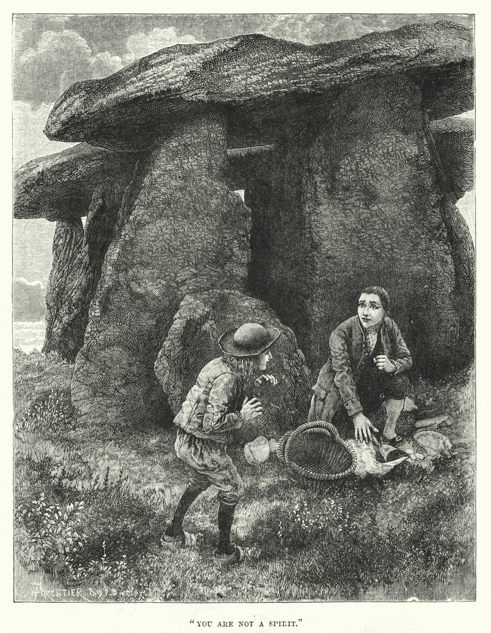 Je bent geen Geest (gravure) door English School