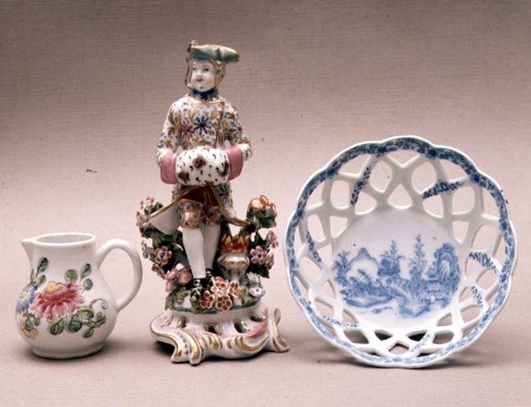 Collectie Bow porselein door English School English School