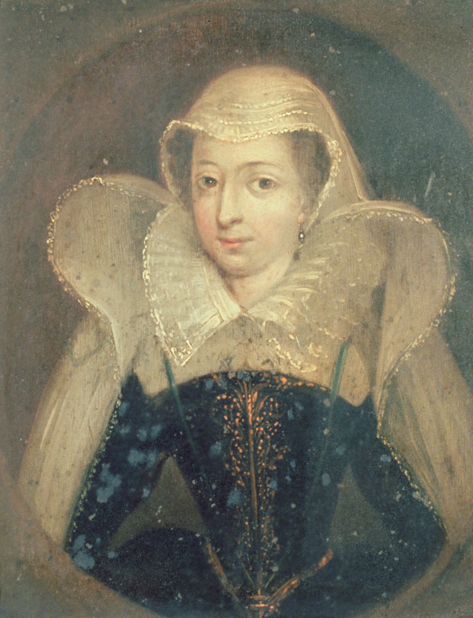 Portret van Anne Boleyn (1507-35) door English School English School