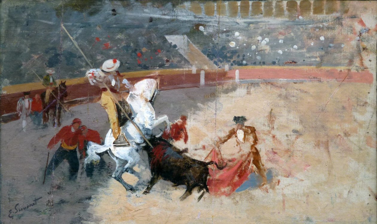 La suerte de varas door Enrique Simonet