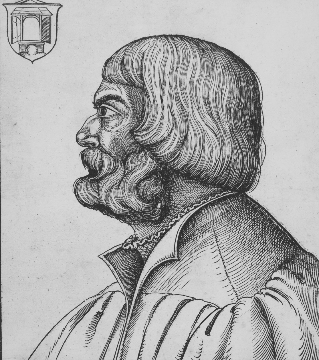 Portret van Dürer door Erhard Schon