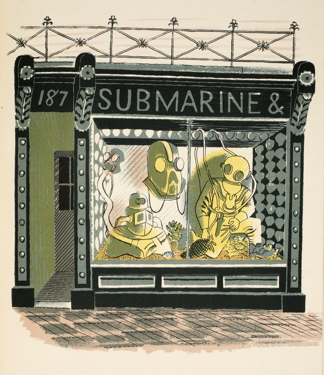 Duikwinkel, illustratie uit 