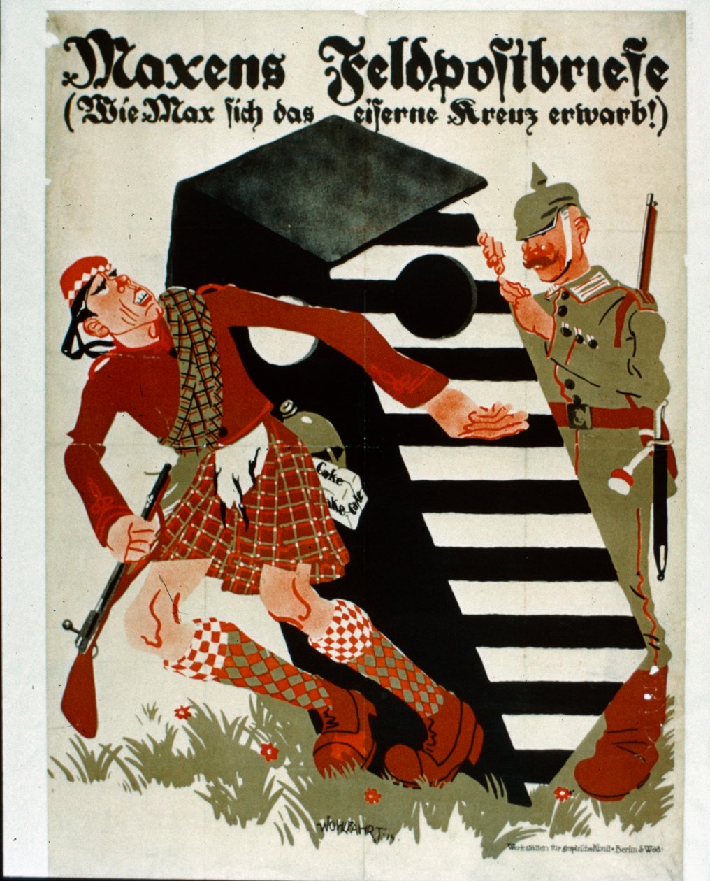 Brieven van Max (hoe hij het IJzeren Kruis won!), 1914 door Erich Wohlfahrt