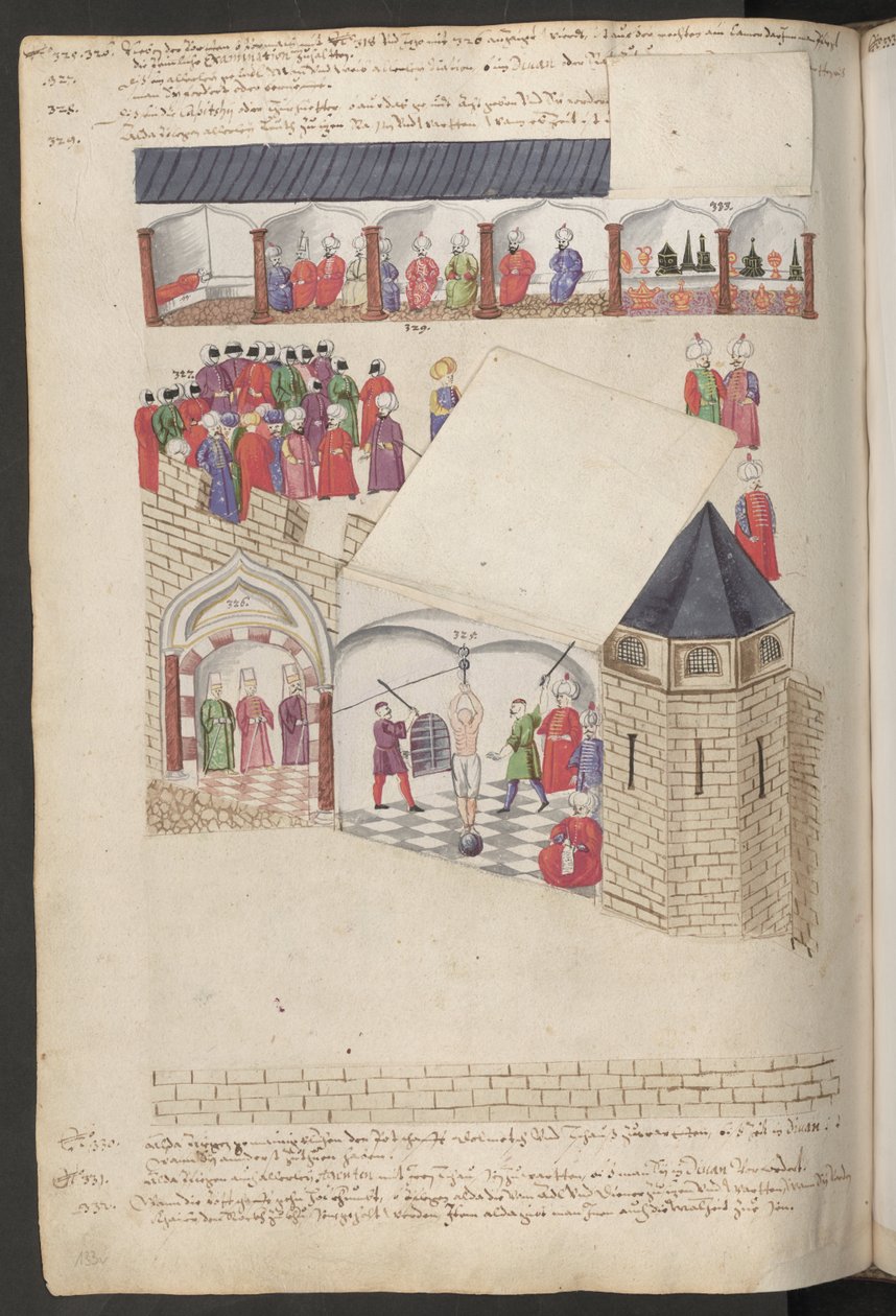 Gebouwen in Constantinopel door Erich Lessing