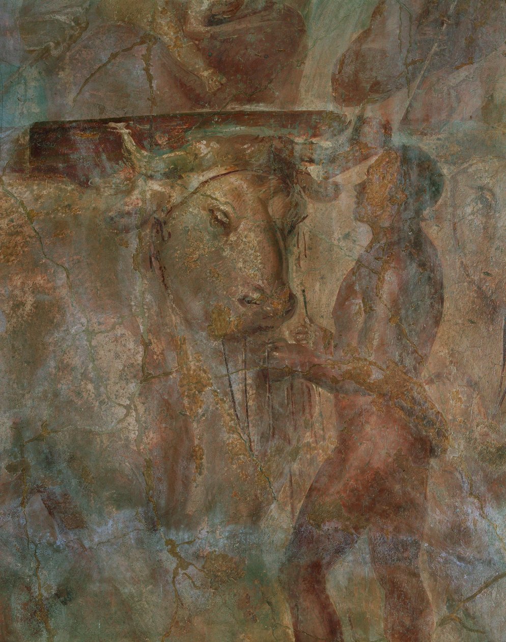 Kar met Bacchus kind door Erich Lessing