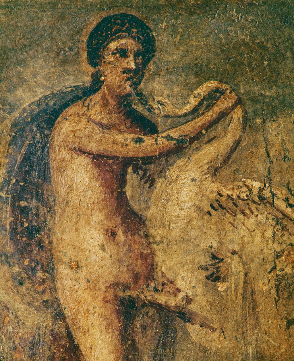 Leda en de zwaan door Erich Lessing