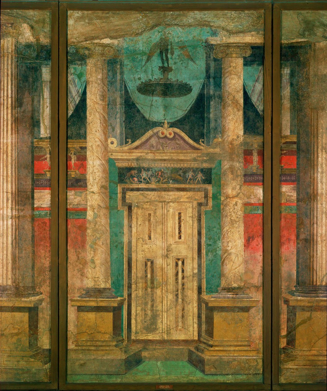 Decoratie, deuropening door Erich Lessing