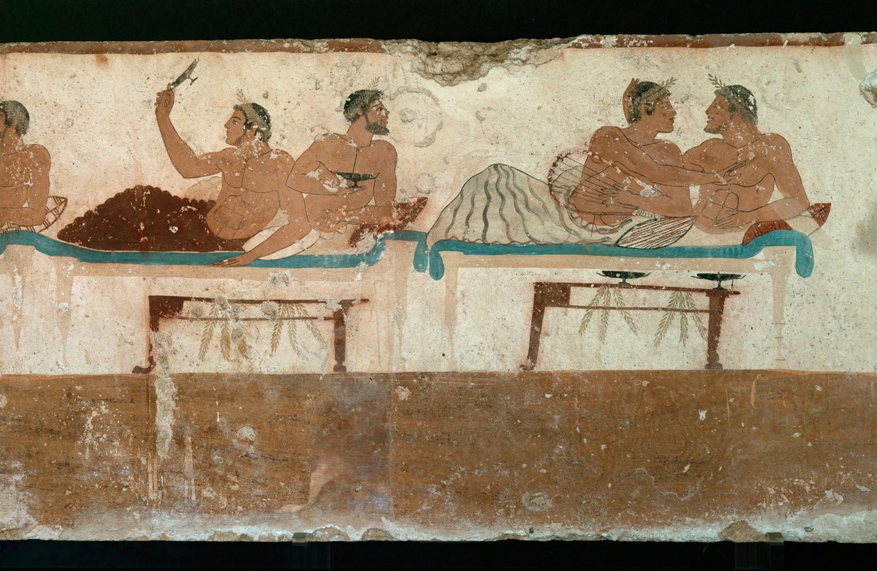 Het begrafenisbanket door Erich Lessing