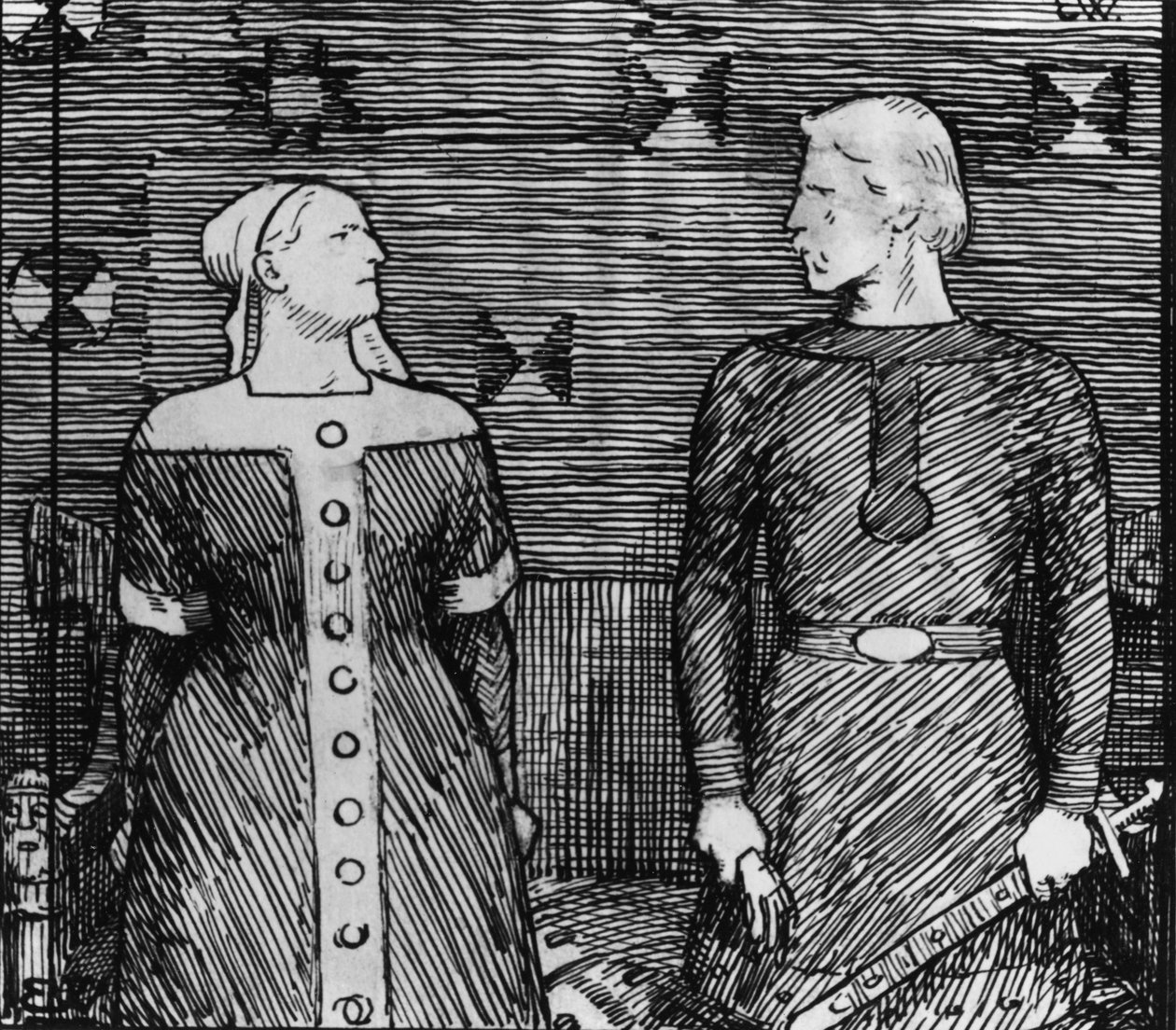 Snorre Saga door Erik Theodor Werenskiold