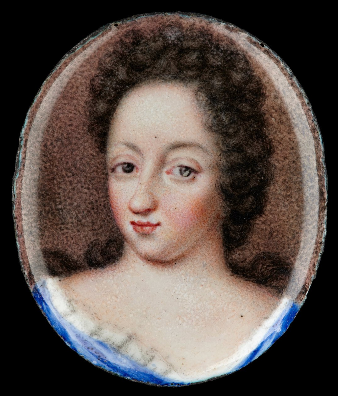 Miniatuur van koningin Ulrika Eleonora de Oudere van Zweden door Erik Utterhielm