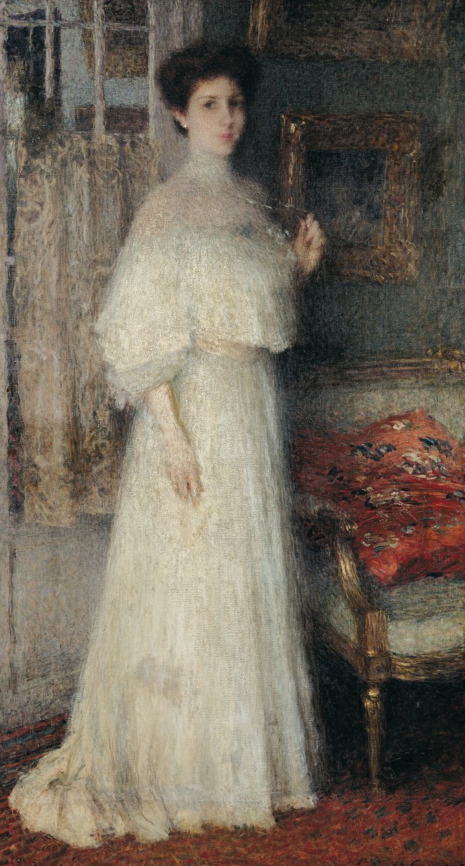 Portret van Madame Masson door Ernest Joseph Laurent