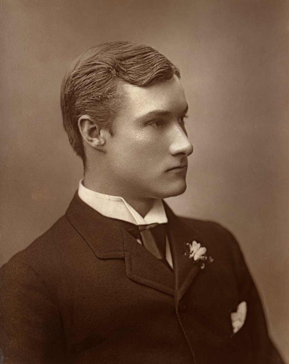 Percy Lynal, Britse acteur, 1887 door Ernest Barraud