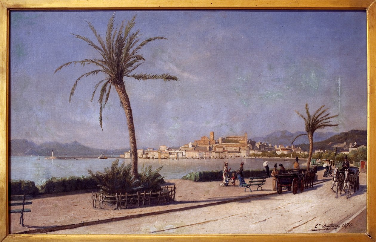 Wandeling op de Croisette van Cannes door Ernest Buttura