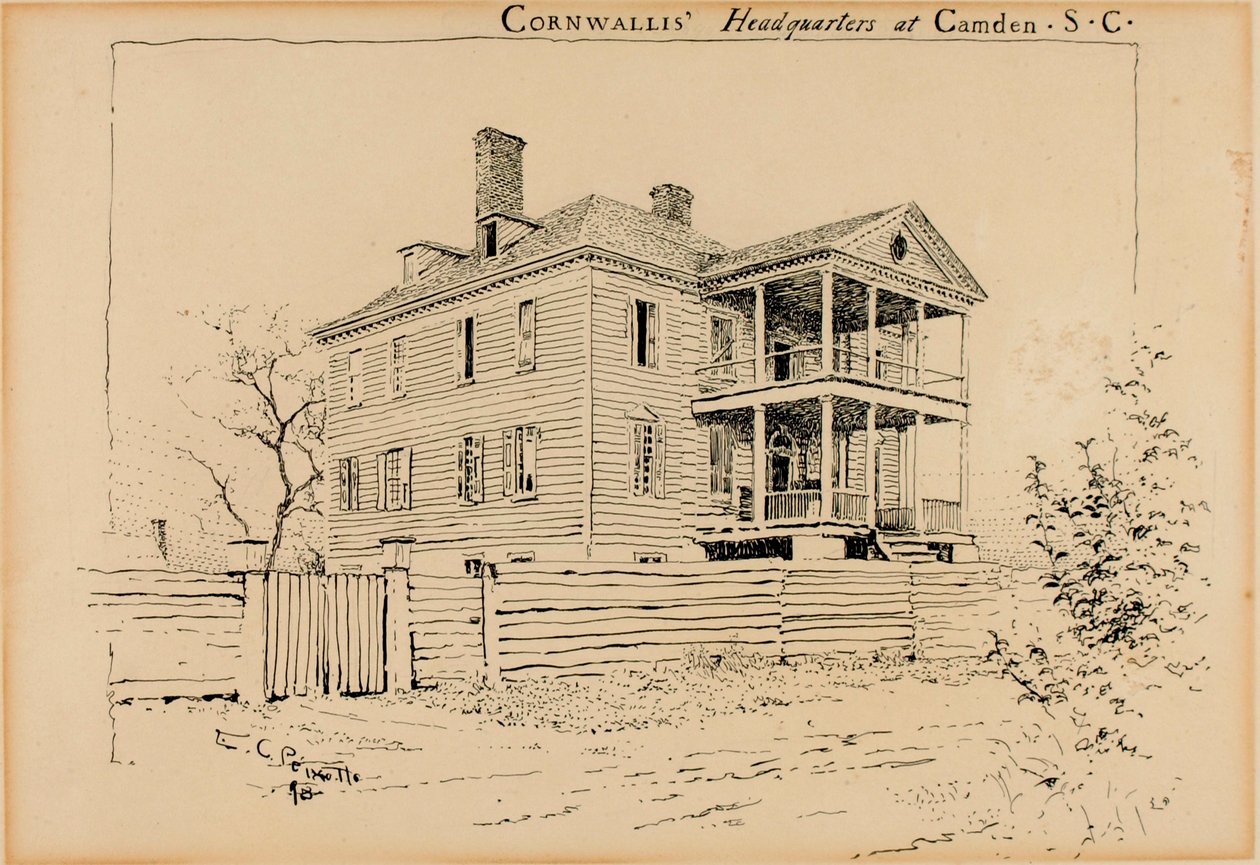 Hoofdkwartier Cornwallace, Camden, Zuid-Carolina door Ernest C. Peixotto