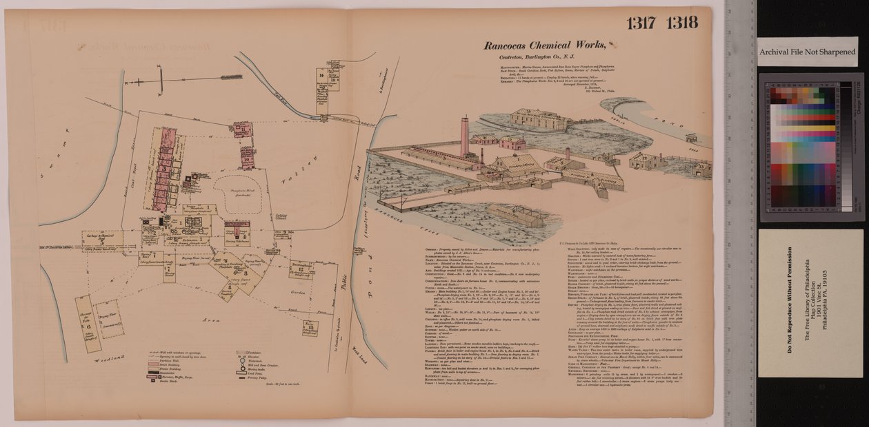 Volume 14, Rancocas Chemical Works, Hexamer Algemene Onderzoeken, Burlington, New Jersey, 1878 door Ernest Hexamer