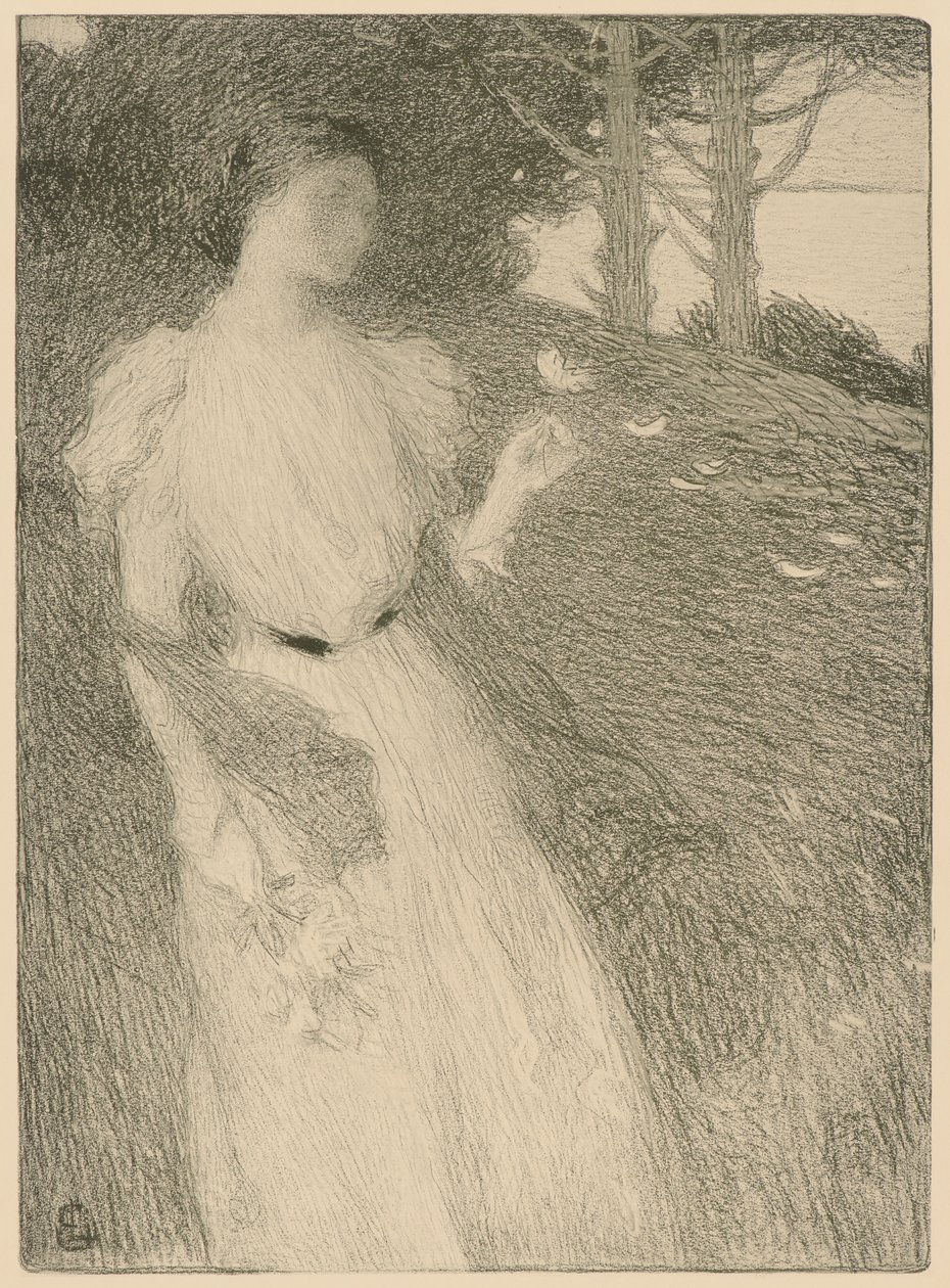 Avond in Oktober, ca. 1898 door Ernest Laurent