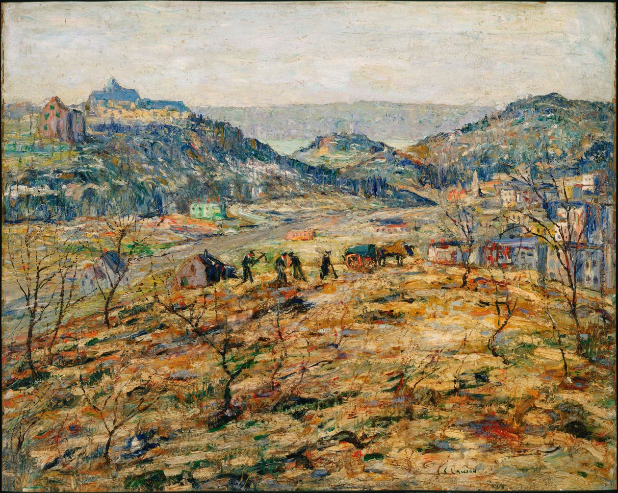 Voorsteden door Ernest Lawson