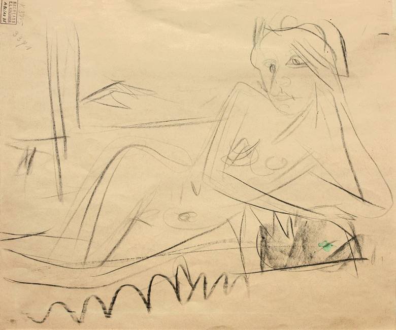 Lente door Ernst Ludwig Kirchner