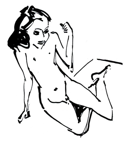 Kleine Fränzi door Ernst Ludwig Kirchner