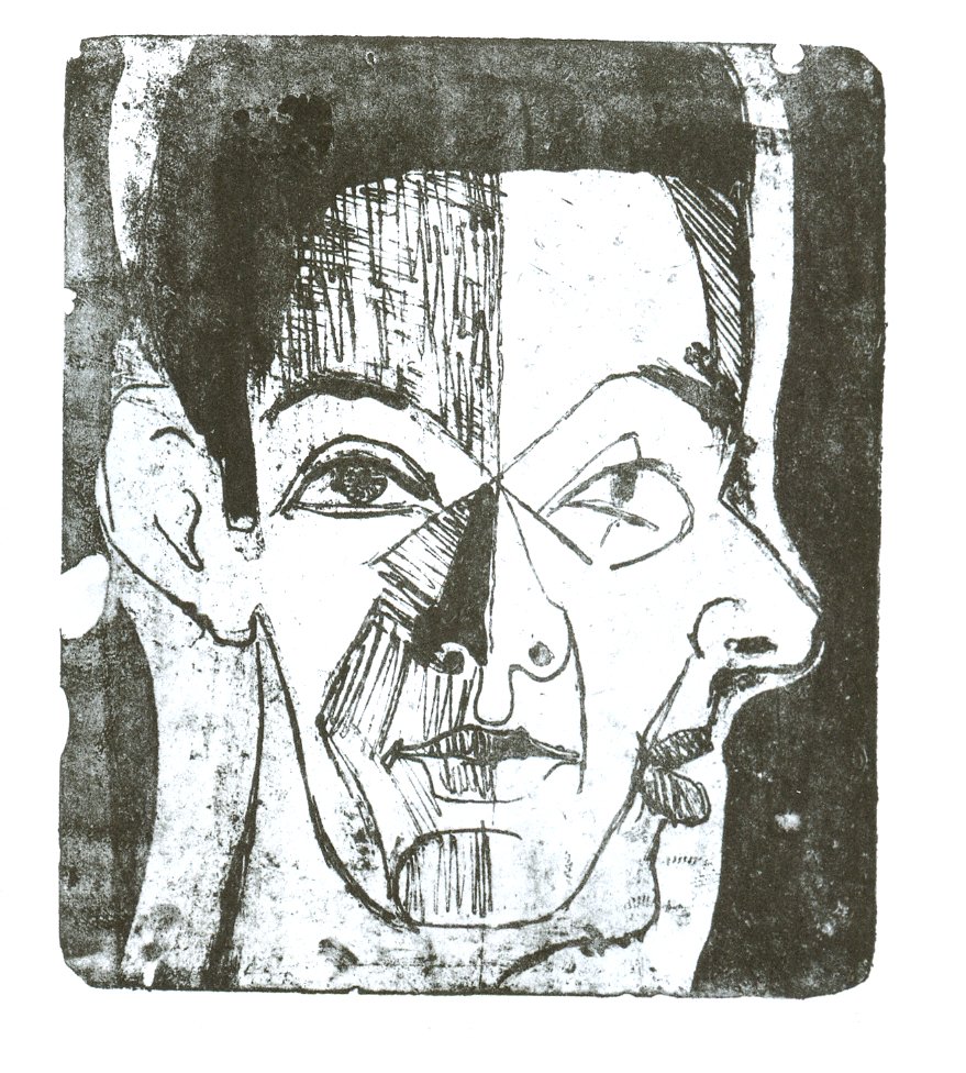 Hoofdstudie door Ernst Ludwig Kirchner