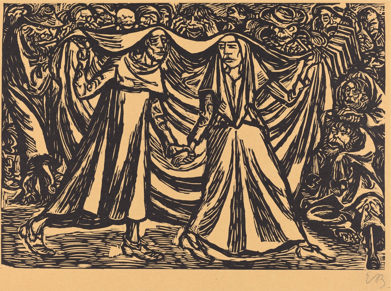 De Dans van de Dood II door Ernst Barlach