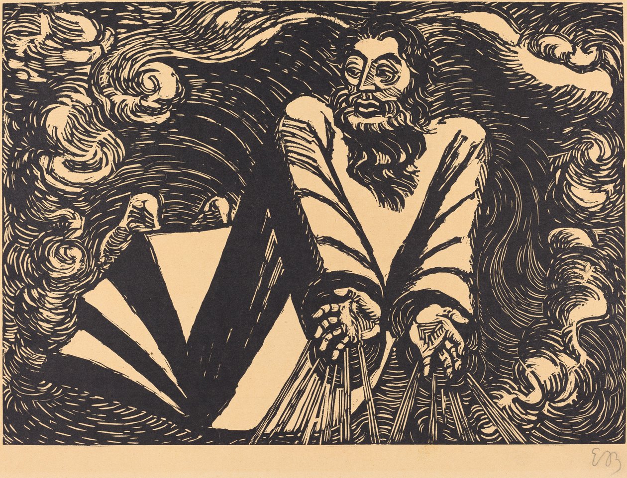 De Eerste Dag door Ernst Barlach