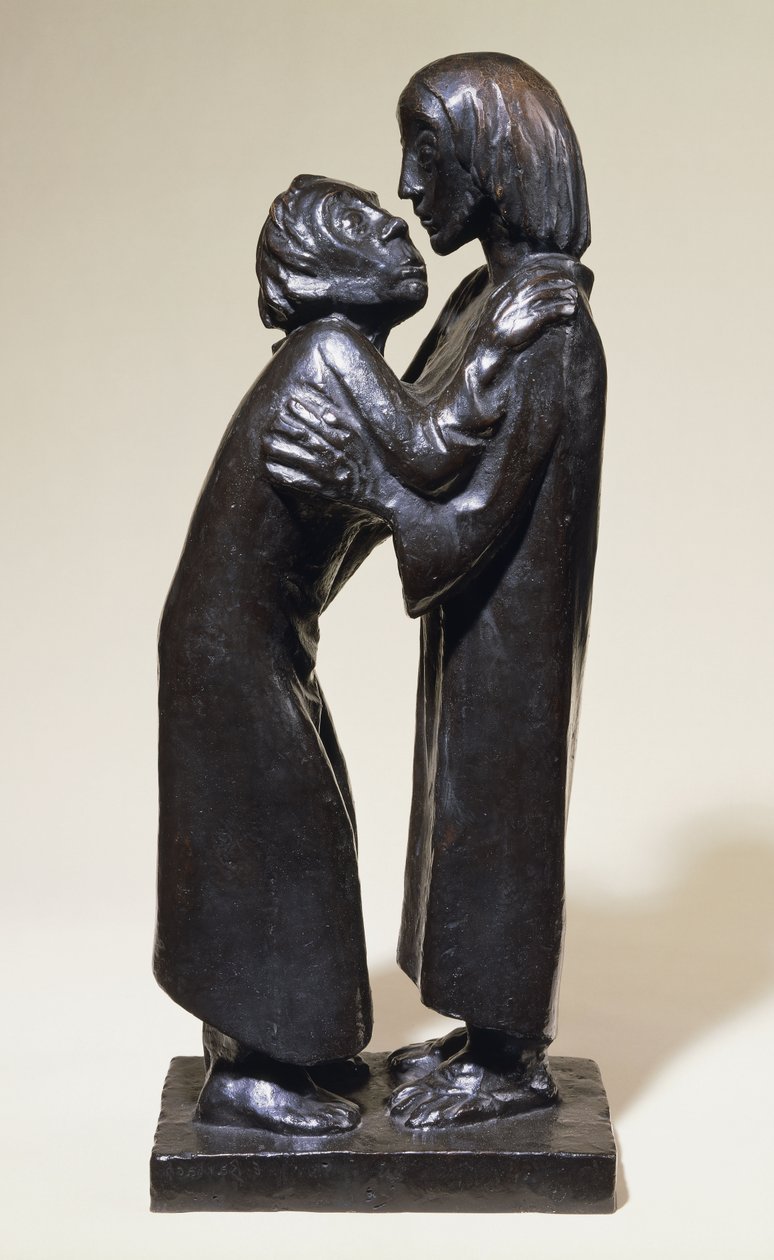 De Reünie door Ernst Barlach