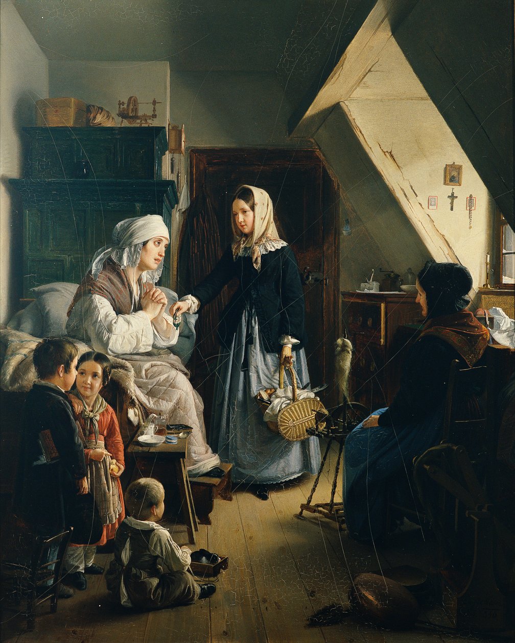 De liefdadigheidsinstelling door Ernst Christian Moser