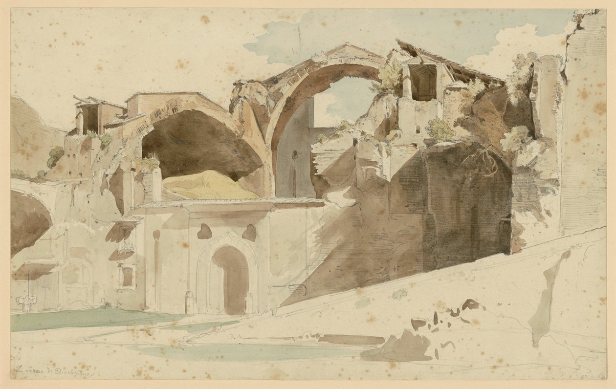 De Thermen van Diocletianus door Ernst Fries