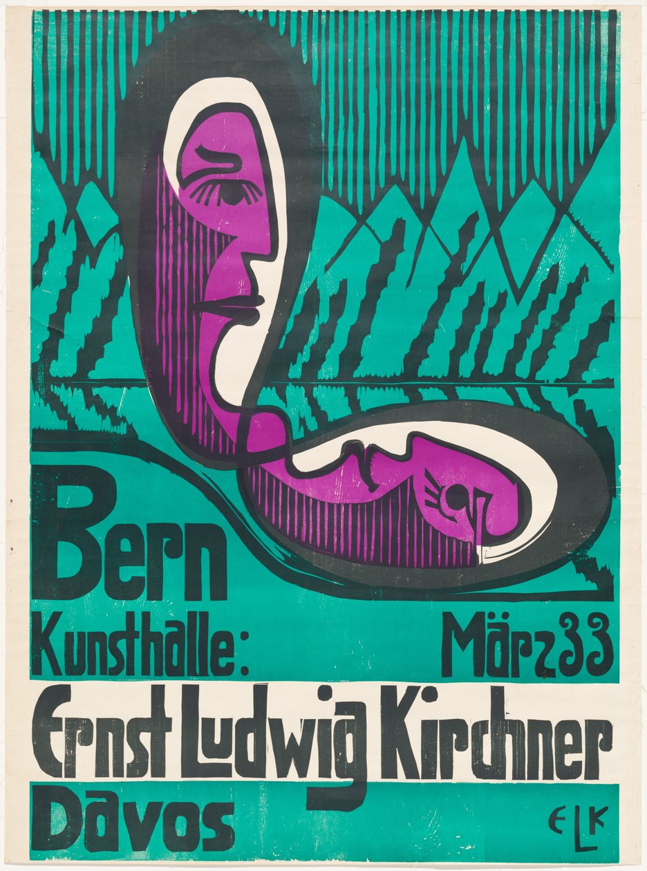 Bern Kunsthalle: Maart 33: Ernst Ludwig Kirchner: Davos, 1933 door Ernst Ludwig Kirchner