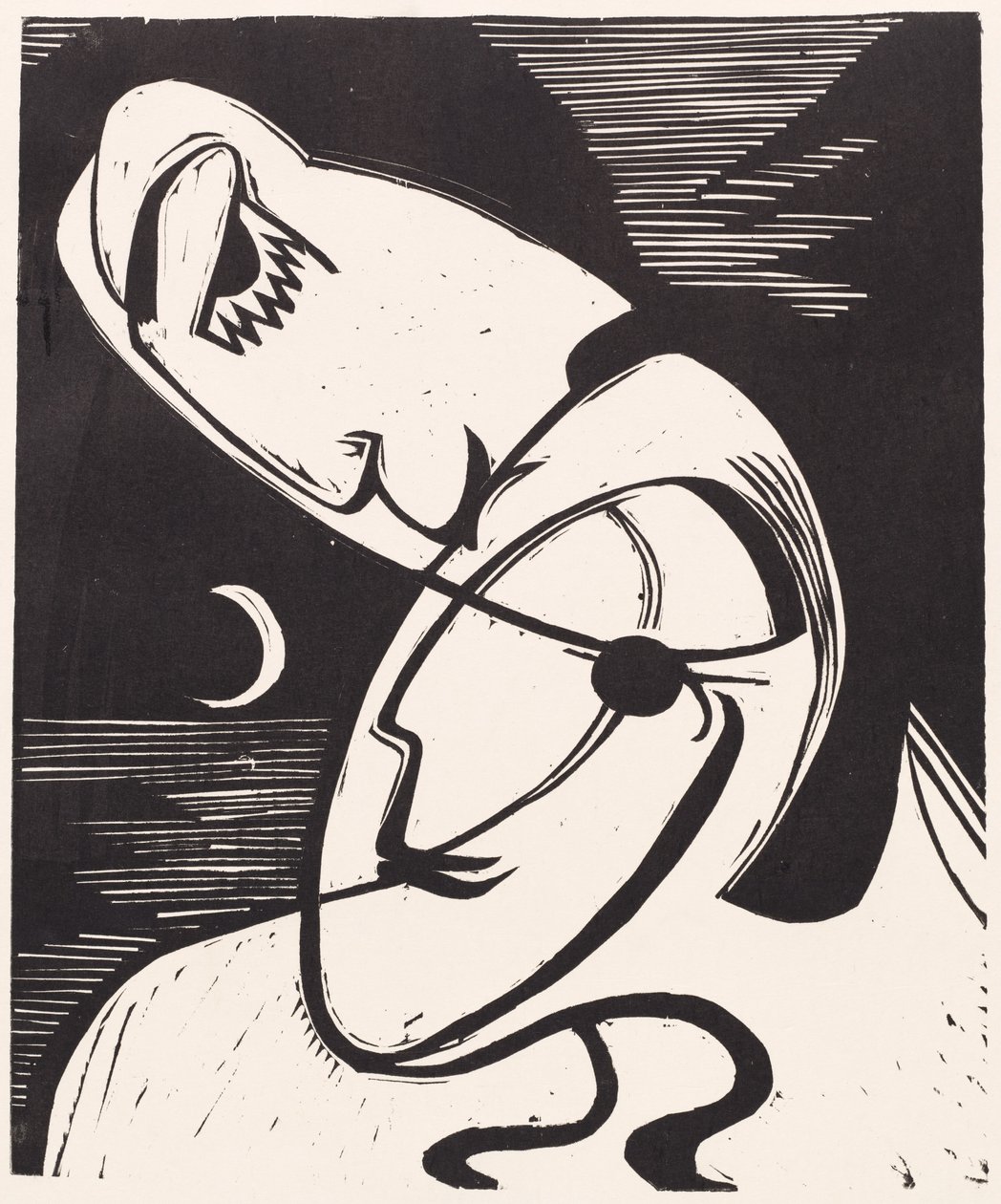 De Kus door Ernst Ludwig Kirchner