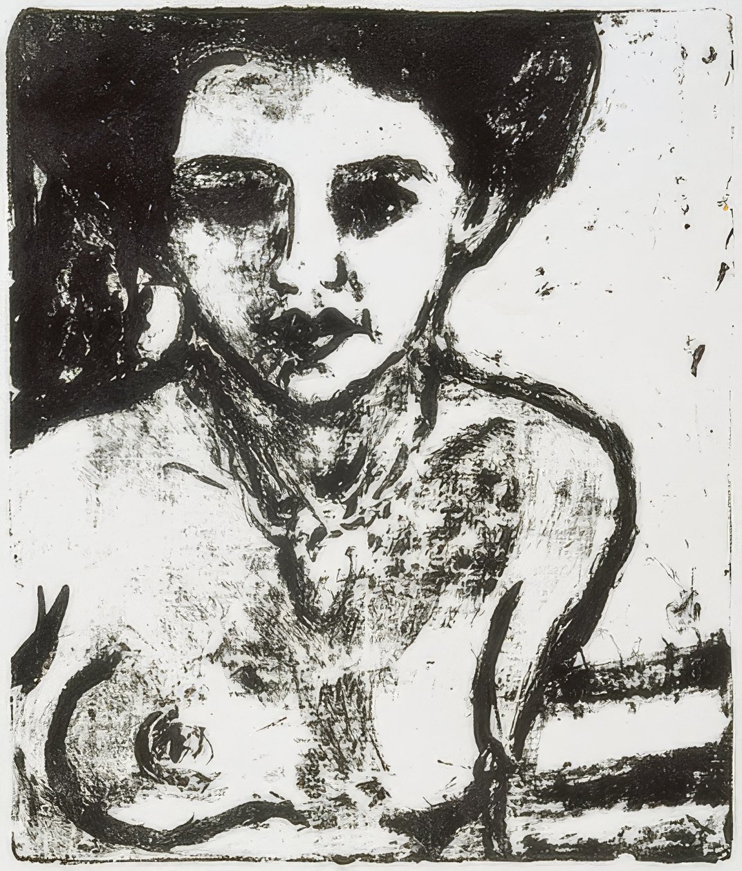 Kind van een artiest door Ernst Ludwig Kirchner