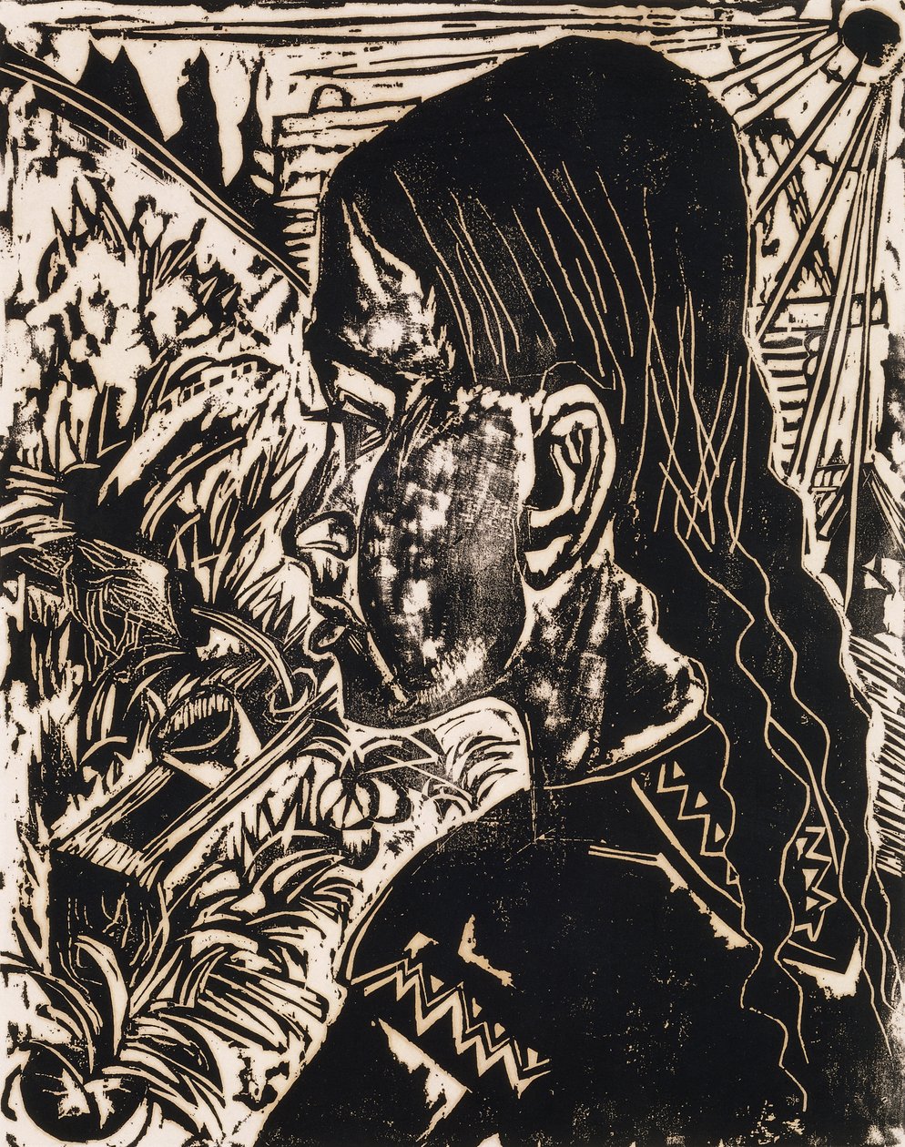 Dorli door Ernst Ludwig Kirchner