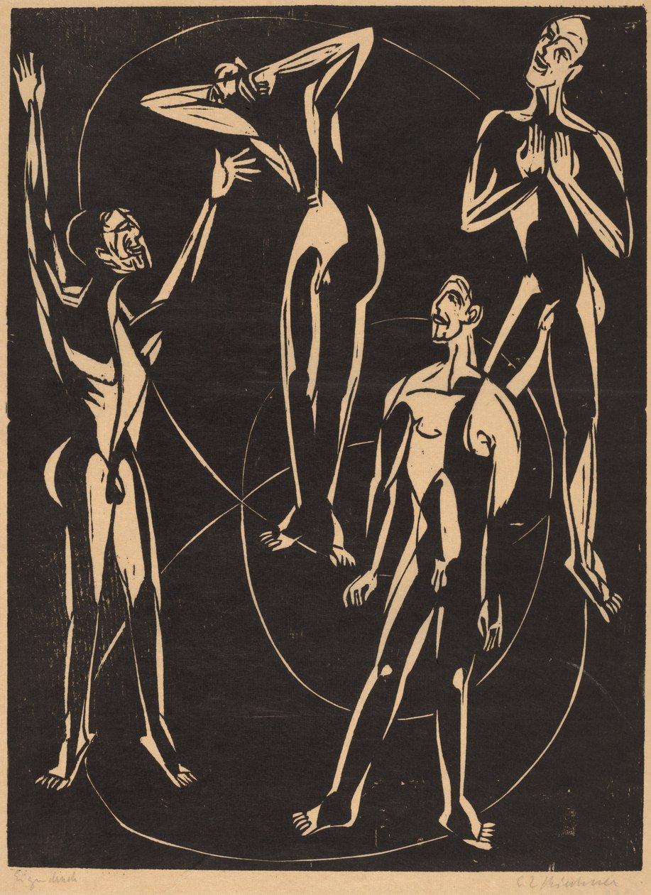 Gevoelens door Ernst Ludwig Kirchner