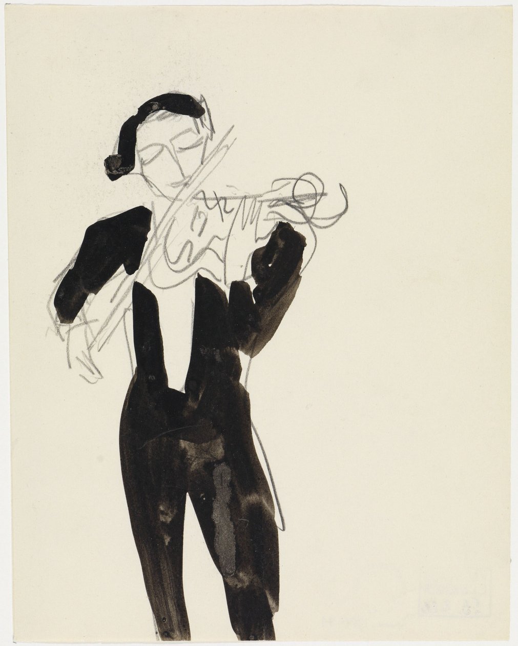 Geiger door Ernst Ludwig Kirchner