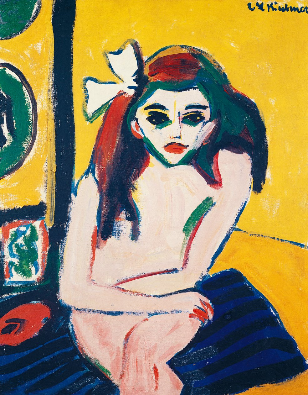 Marcella door Ernst Ludwig Kirchner