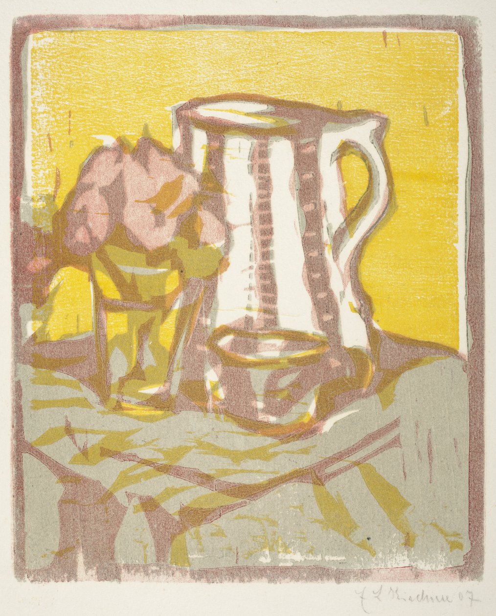 Stillleben door Ernst Ludwig Kirchner