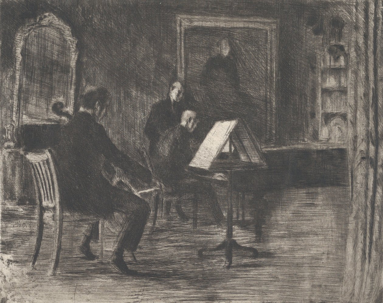 Cellosonate, n.d. door Ernst Oppler