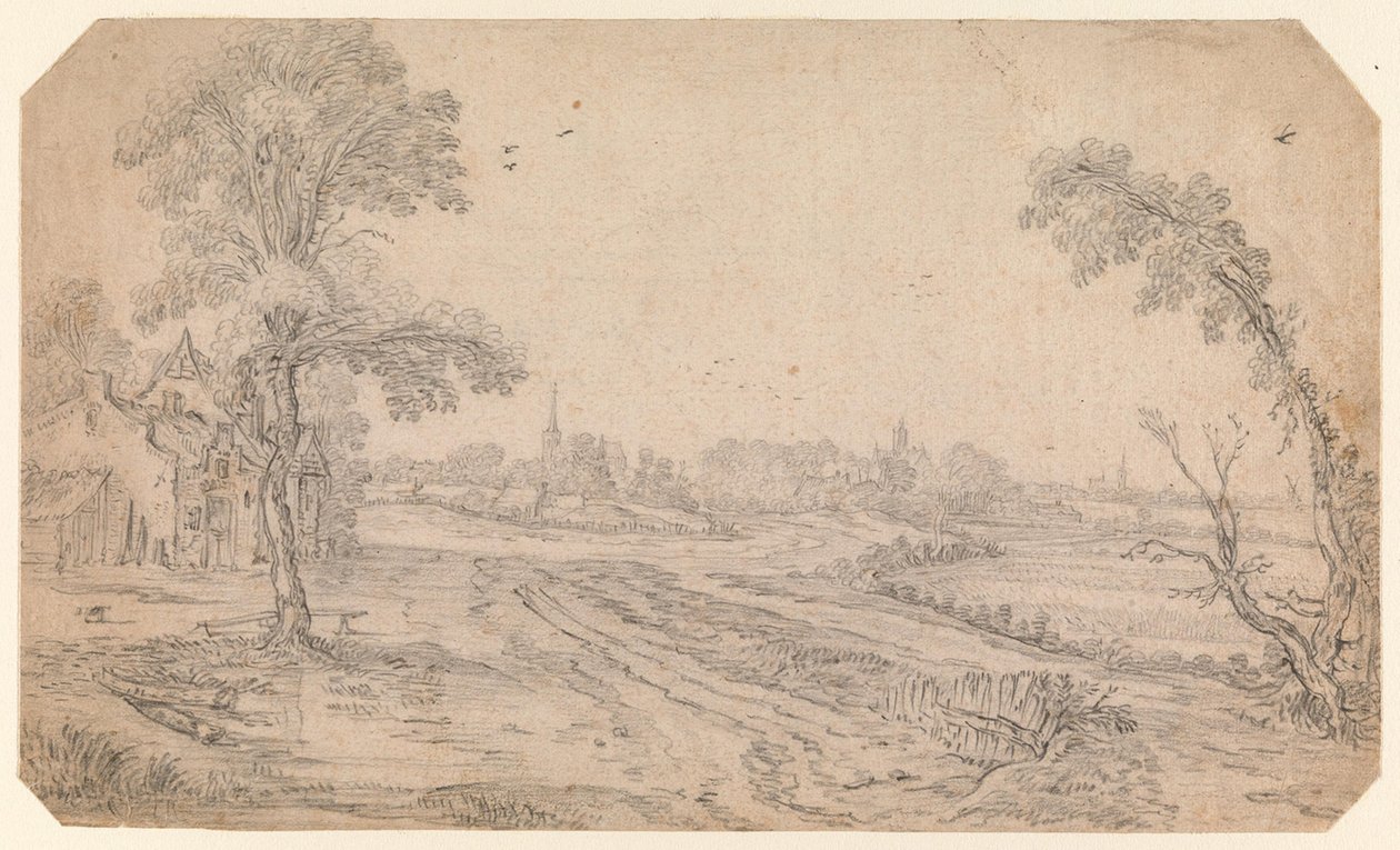 Landschap von Esaias van de Velde