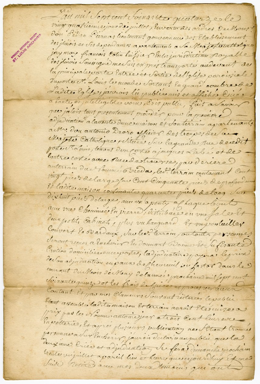 Eigendomsoverdracht van Anthony DeOro aan Etienne Barre door Etienne Barre