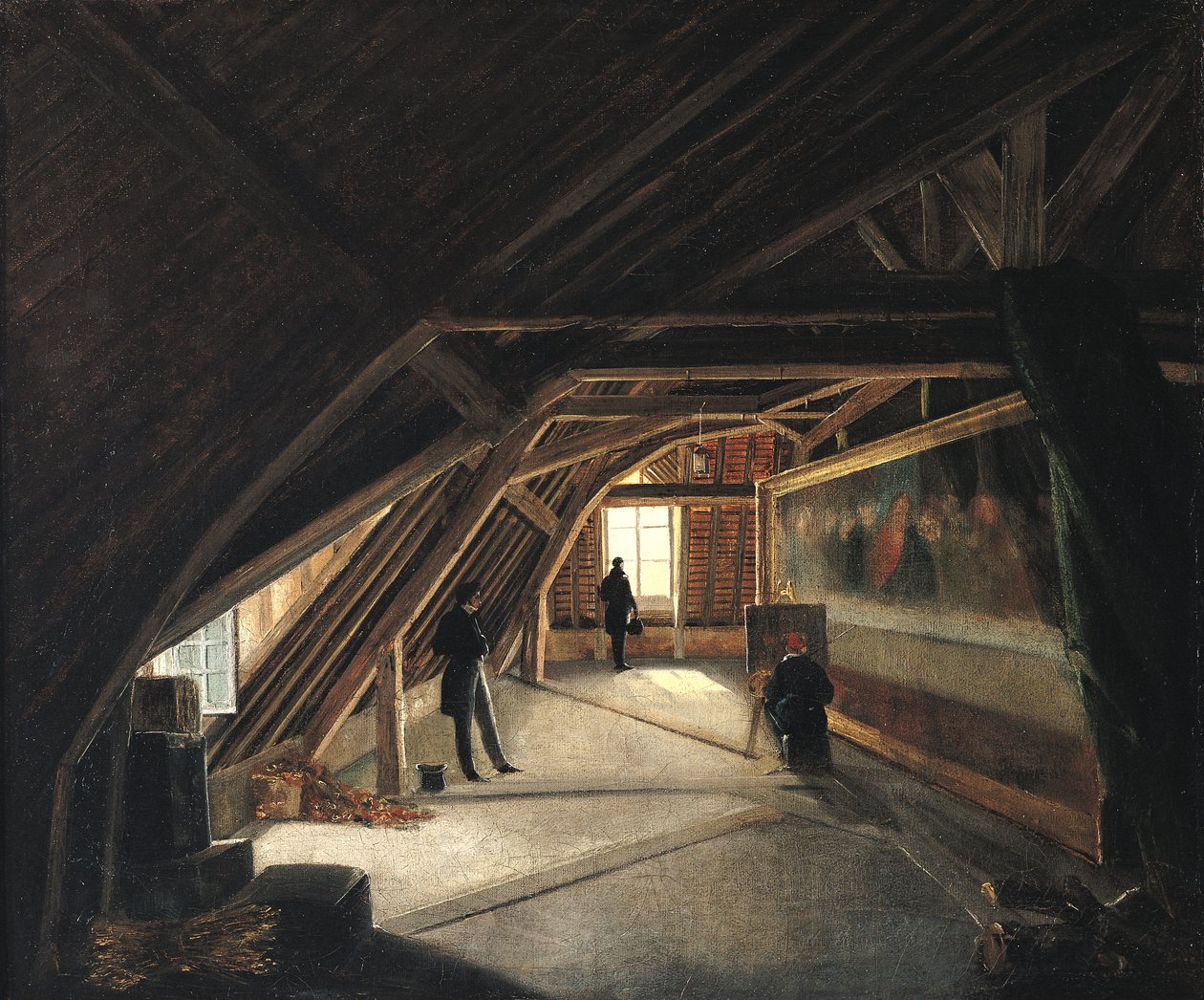 De zolder van een museum door Etienne Bouhot