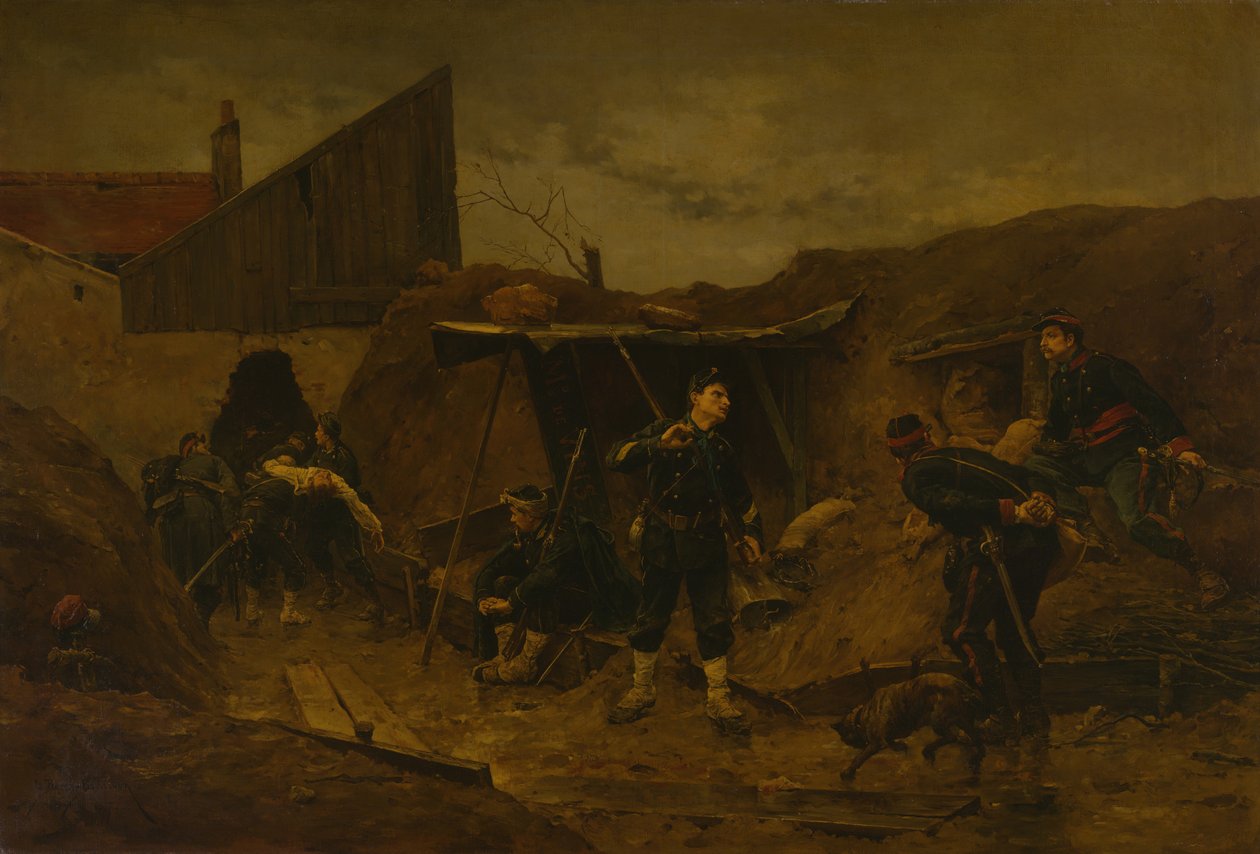 In de Loopgraaf door Etienne Berne Bellecour