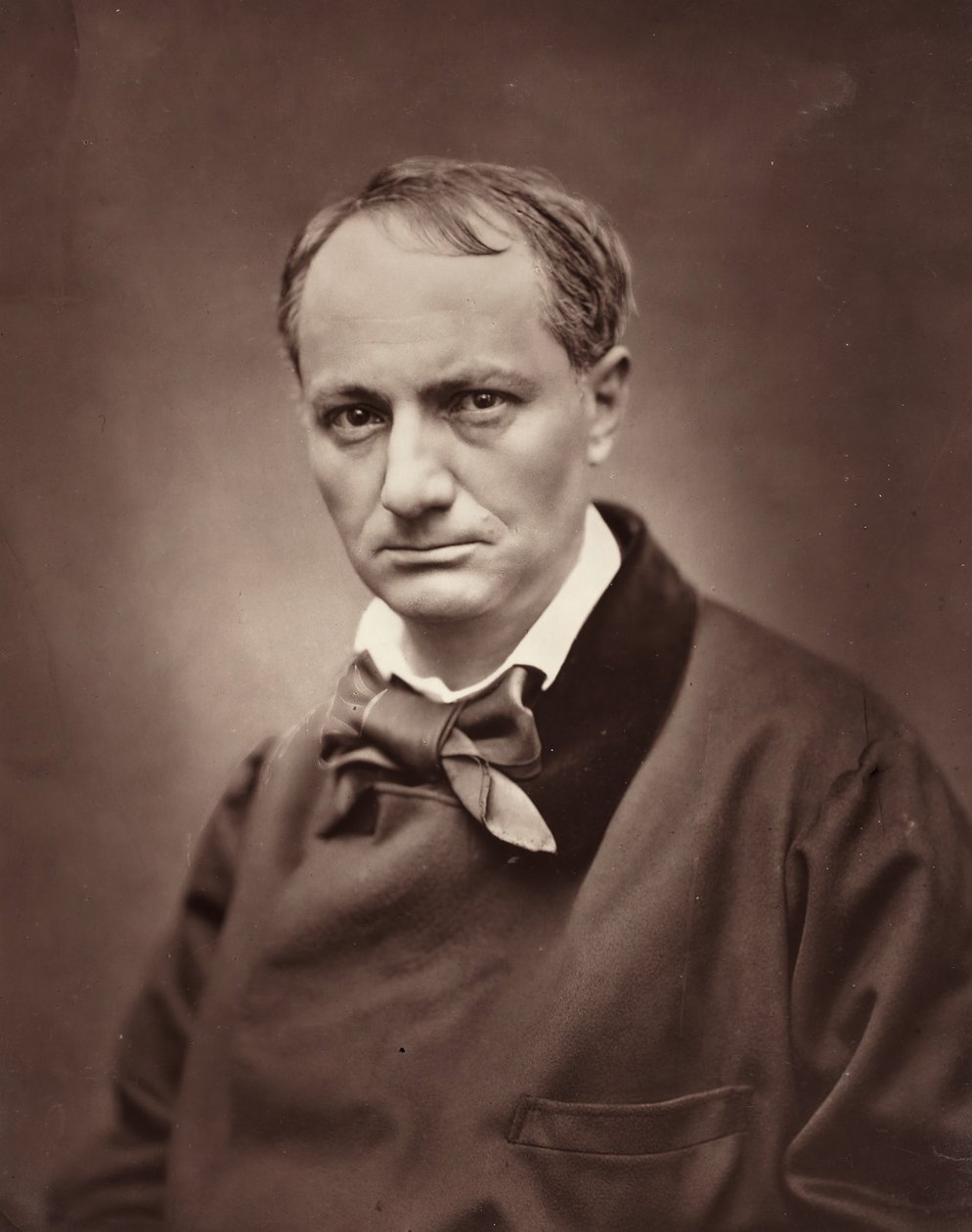 Charles Baudelaire Franse dichter, criticus en schrijver. door Etienne Carjat