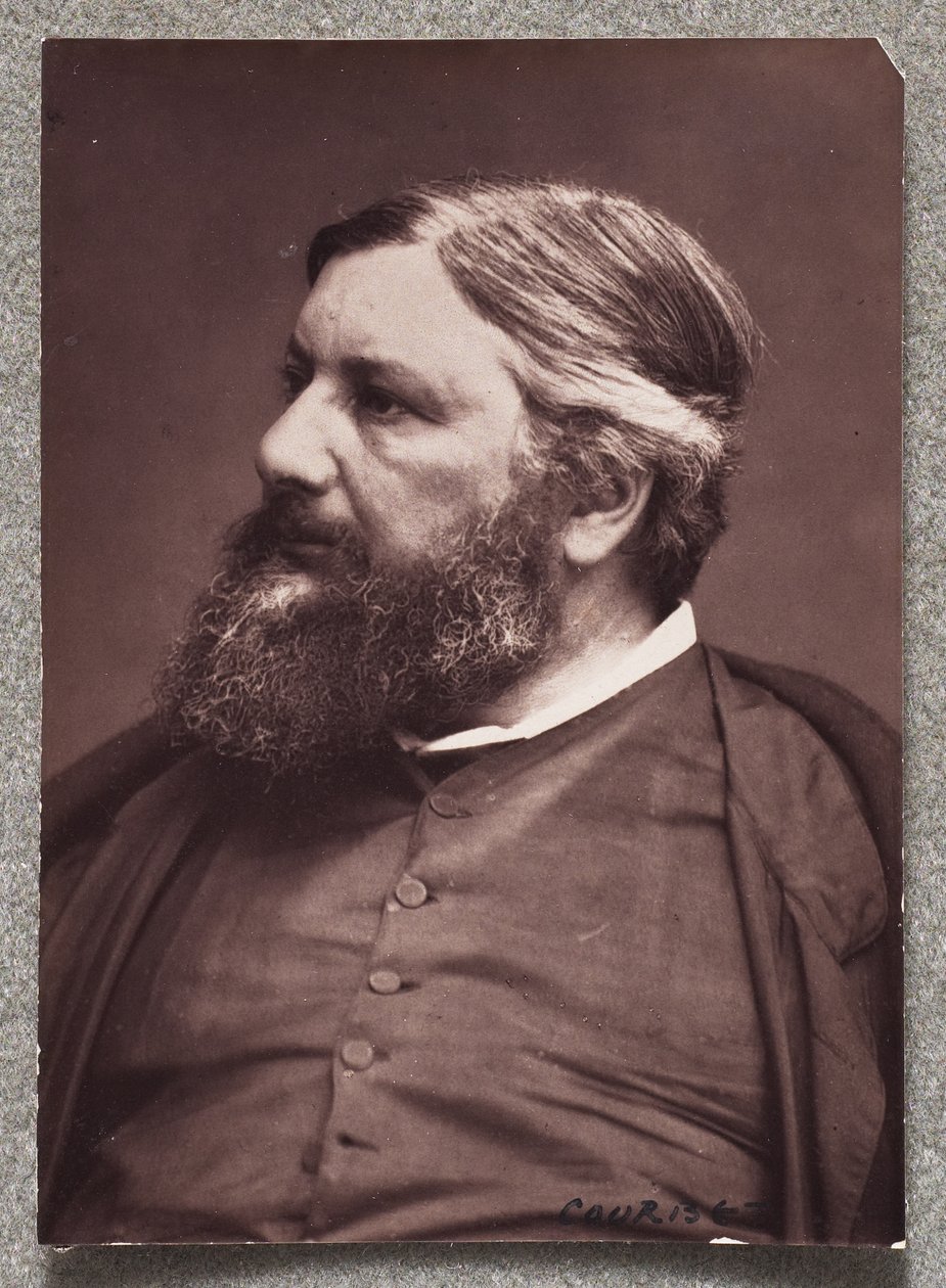 Gustave Courbet door Etienne Carjat