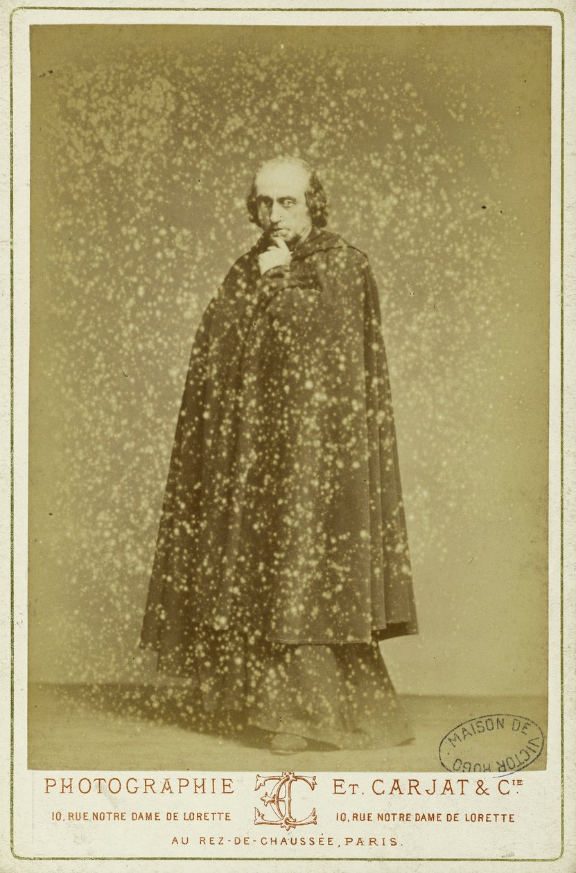 Monti in de rol van Claude Frollo door Etienne Carjat